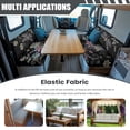 thumbnail image 3 of Yuyamidu Dragonfly RV Dinette Cushion Slipcover Floral RV Couch Covers for Sofa Comfy Loveseat Slipcovers for Travel Trailer Couch 1 Bench Cover 1 Backrest Cover RV Sofa Cover, 3 of 7