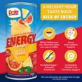 thumbnail image 2 of Dole Energy Delight Flavored Fruit Juice Drink, Citrus Sunrise, Excellent Source Of Vitamin C, B12 & B6, With Green Tea With 80Mg Caffeine, 70 Calories, Gluten Free And No Added Sugar, 8 Fl Oz (P, 2 of 3