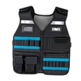 thumbnail image 4 of Tool Vest with Pockets Carpenter Vest Fishing Tool Pouch Comfortable Wear Heavy Duty Tool Vest for Men and Woman Fishing Construction Worker Blue, 4 of 7