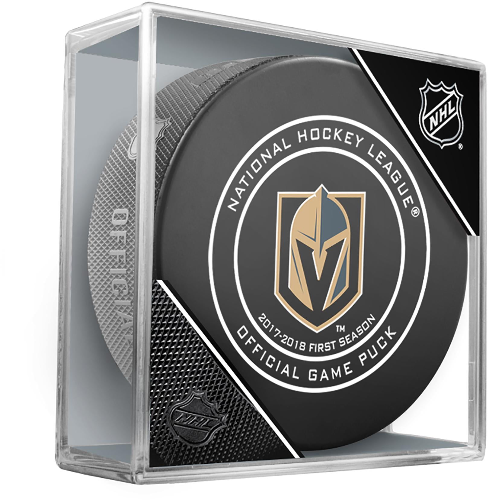 Vegas Golden Knights Unsigned InGlasCo 2018 First Season Model Official Game Puck - Fanatics Authentic Certified