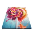 thumbnail image 2 of 12x16 inch Canvas Frameless Picture Enchanting Lollipop,Classic Candy Store Decor Accessory,Children'S Room,Cafe,Man Cave,Lounge Decorative Painting,Modern Style Lollipop Oil Paintings Canvas, 2 of 6