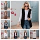thumbnail image 2 of Chaqueta de felpa con capucha para mujer, chaleco de color sólido europeo y americano de longitud media, nuevo estilo caliente, otoño e invierno, 2023, 2 of 4