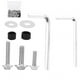 thumbnail image 5 of 158 Unids/set Kit Universal de Llave de Junta de Pernos de Carenado Accesorio de Motocicleta Plata Jadeshay  A, 5 of 8