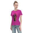 thumbnail image 4 of T-Shirt Basique à Manches Courtes pour Femmes Demon Slayer Tomioka Yiyong, 4 of 6