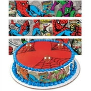 Spiderman Designer Prints Cake Edible Image