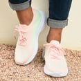 thumbnail image 4 of XIAQUJ Women Trainers Running Shoes Sport Walking Sneakers Lightweight Tennis Shoes Women's Fashion Sneakers Pink 9(42), 4 of 9