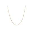 thumbnail image 4 of Sterling Silver Chain w/14k Rose Gold Plating, 90 cm/35.4 in Necklace & Pendants 90 cm 580413-90, 4 of 4