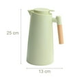 thumbnail image 2 of 1L vacuum flask, glass thermos flask, double-walled vacuum coffee pot teapot, thermos flask for coffee, tea, water, drink, 2 of 5