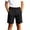 Black, variant on Boys Uniform Shorts(5-15), Elastic Waist School Shorts with Pockets Khaki 9-10 Years