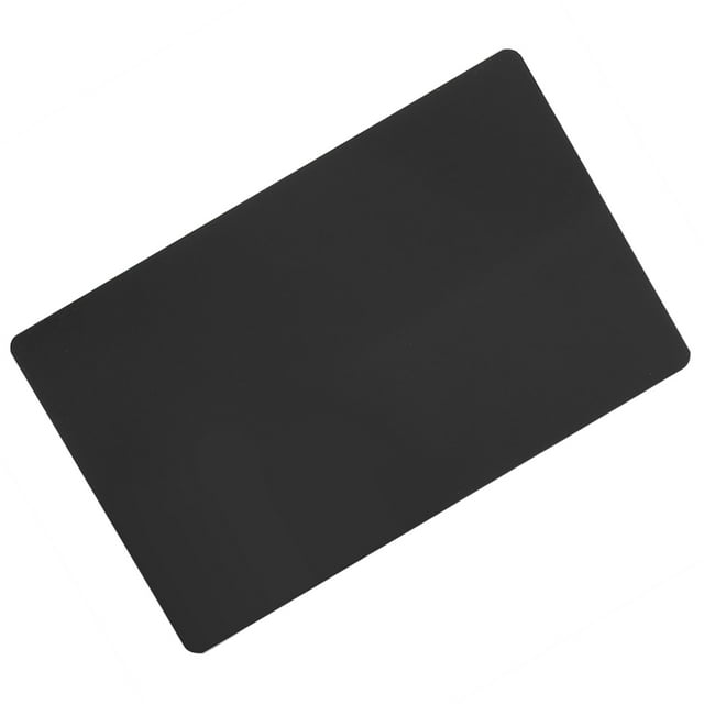 50Pcs Aluminium Alloy Business Cards, Impressive Blank Business Cards Metal Smooth Business Visiting Name Cards for Professional Identity
