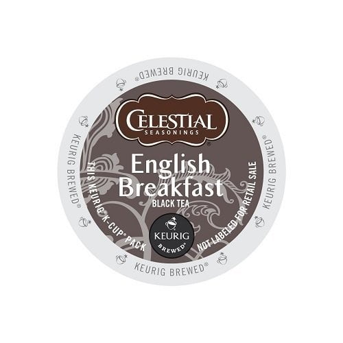 Celestial Seasonings Devonshire English Breakfast Black Tea, K-Cups, 24 Ct