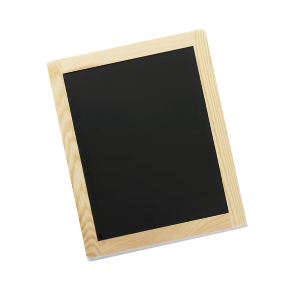 Plaid Unpainted Wood Frame, Chalkboard Frame, 1 Piece, 8.5" x 10.5"