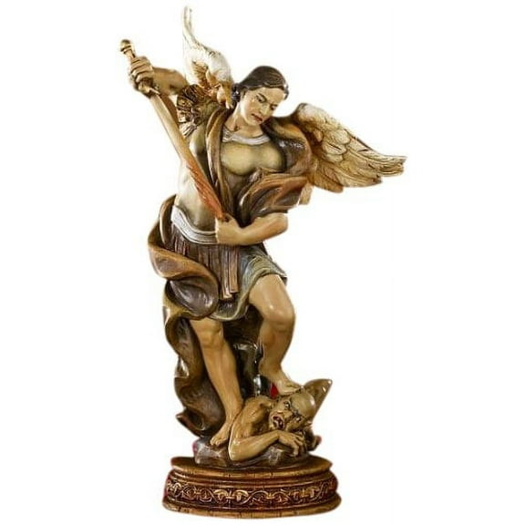 Milagros Bellavista 6" st Michael Statue, Nd129