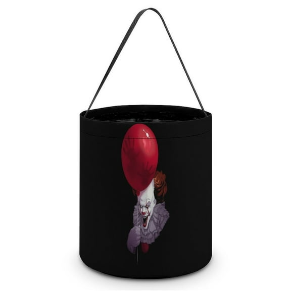 Pennywise Halloween Candy Bag, Trick Or Treat Bags - Light Candy Buckets & Tote Bags for Halloween Parties