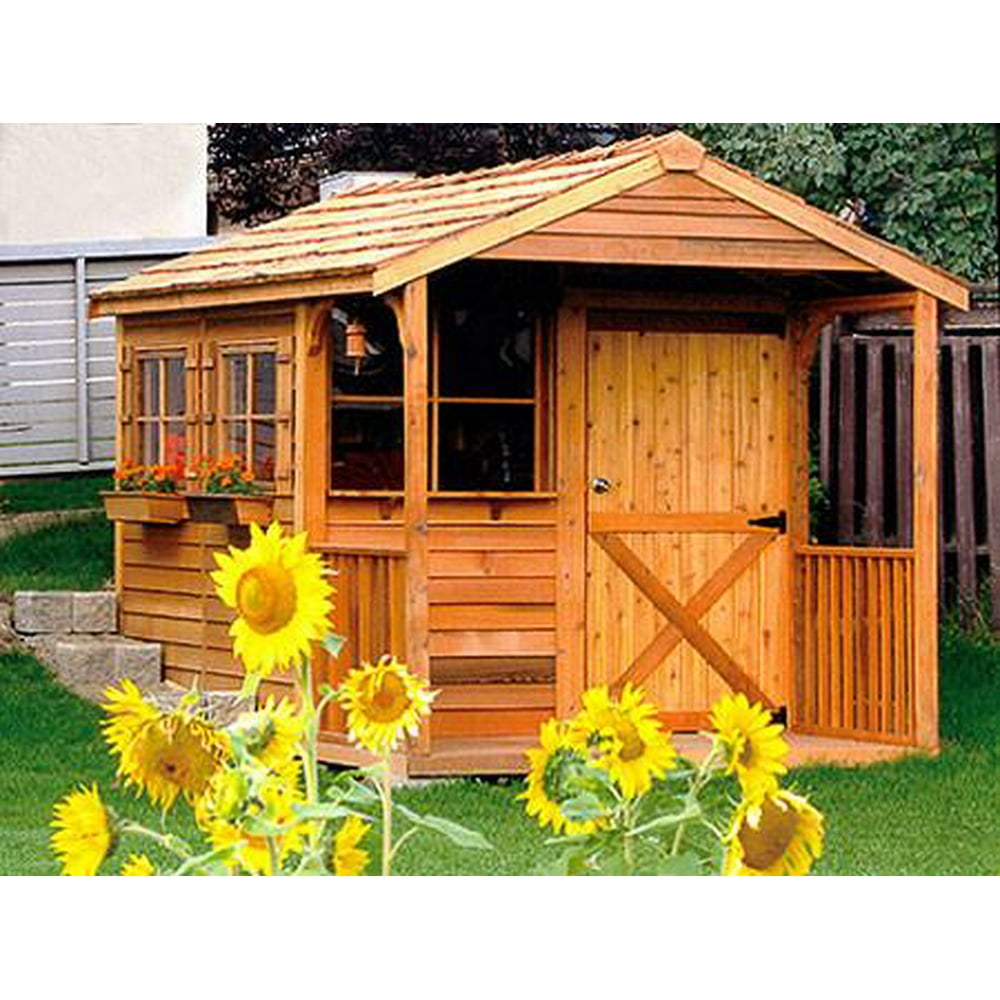 Cedarshed Clubhouse Garden Shed Playhouse in 6 Sizes