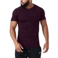 thumbnail image 2 of Styesk T-Shirts pour Homme T-shirt Camouflage à Col Rond à Manches Courtes Décontracté de Sport pour Homme, 2 of 6