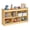 Beech Beige, variant on SONGMICS Kids' Toy Storage Shelf, Montessori Shelf with 5 Open Compartments, for Children's Room Playroom, 11.8 x 44.2 x 25.6 Inches, Beech Beige