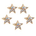 thumbnail image 1 of Estrella Flatback Rhinestones Adornos De De Imitación De Aleación De Estrellas Botones Flatback Rhinestone, 1 of 9