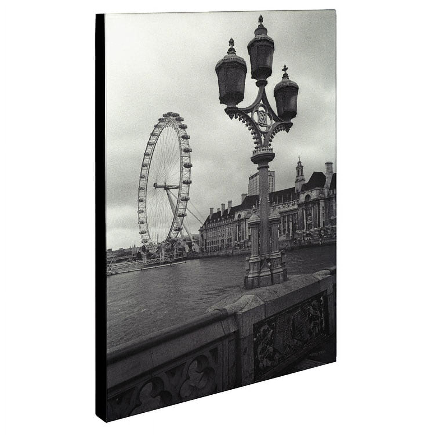 Trademark Fine Art 'London Eye' Canvas Art by Kathy Yates