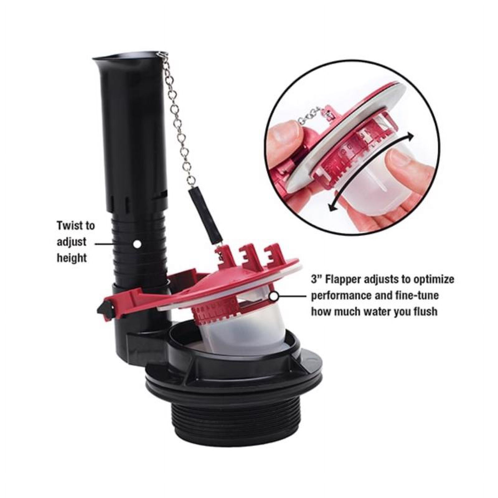 Fluidmaster Universal High-Performance Toilet Tank Repair Kit photo 5