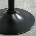 thumbnail image 5 of Art Leon Set Of 4 Swivel Bar Stools Faux Leather Height Adjustable Black, 5 of 7