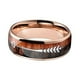 thumbnail image 2 of Sonducket Anillo de hombre, reemplazo portátil, decorativo, anticorrosivo, de moda, de grano de madera, anillos para niños, joyería, adorno, Ropa, zapatos y accesorios Miscelánea Talla 6, 2 of 6