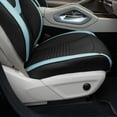 thumbnail image 6 of FH Group Universal Deluxe Faux Leather Car Seat Covers with Modern Pattern Fit for Cars, Trucks, SUVs or Van – Blue Front Seats, 6 of 8