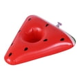 thumbnail image 1 of Soporte inflable para bebidas para piscina, flotadores con forma de Pizza y sandía, juguetes de diversión con agua para niños, 1 of 10