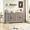 Grey, variant on Winkalon 70'' Large Sideboard Buffet Cabinet, Farmhouse Kitchen Storage Cabinet with 4 Doors, Wood Coffee Bar Cabinet for Living Room, Dark Brown