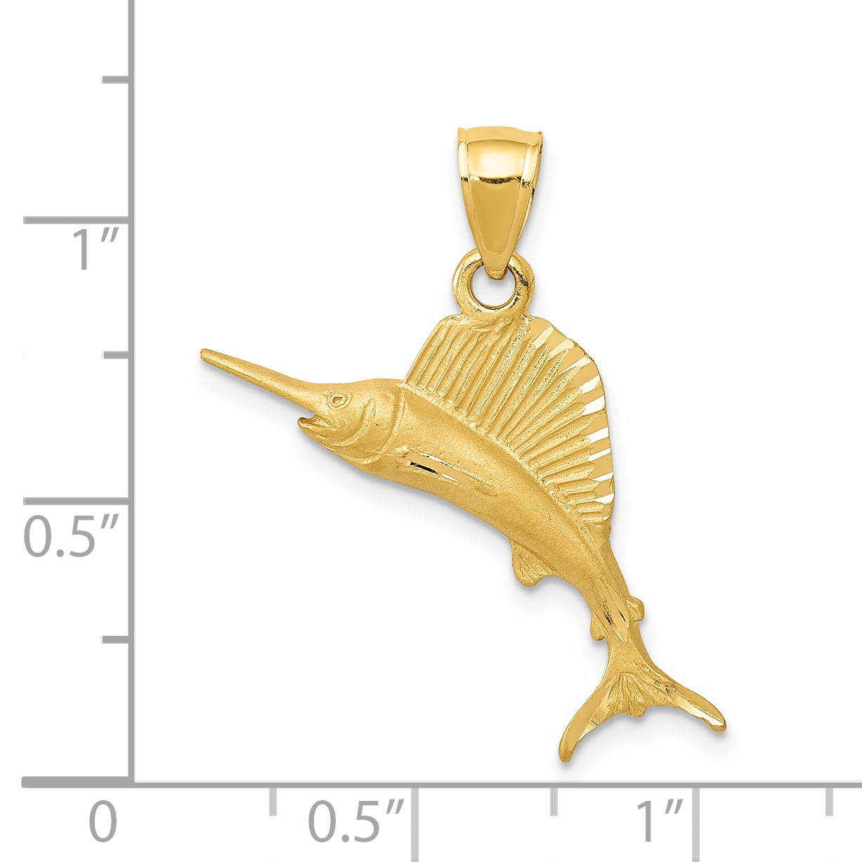 Silver Yellow Plated Super Dad Charm 25mm