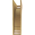 thumbnail image 4 of 9"W x 36"D x 36"H Thin Olympic Rough Cedar Woodgrain TimberThane Corbel, Primed Tan, 4 of 6