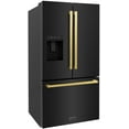 thumbnail image 7 of Zline Rsmz-W-36-Bs-Fg Autograph Edition 36" Wide 28.9 Cu. Ft. Energy Star Certified French, 7 of 7
