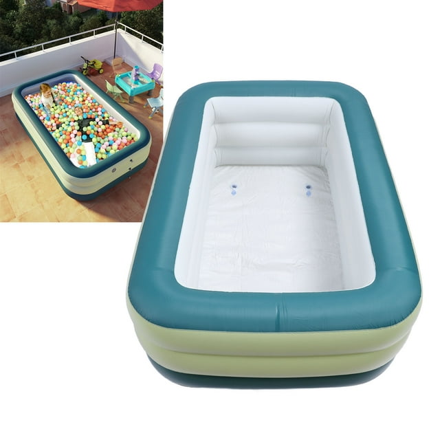 Piscine Gonflable, Piscine Gonflable en PVC pour Jardin pour Enfants 184L