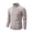 Beige, variant on Men's Turtleneck Pullover Sweater Long Sleeve Slim Fit Solid Knit Top
