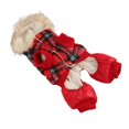 thumbnail image 1 of Ropa De Invierno Para Mascotas, Abrigo De Invierno Para Perros Con Capucha De Vellón Grueso Para Perros Pequeños ANGGREK  No, 1 of 7