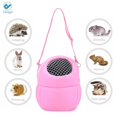 thumbnail image 4 of Deago Pet Carrier Bag Hamster Portable Breathable Outgoing Bag for Small Pets Hedgehog Squirrel Guinea Pig (Pink, L), 4 of 8