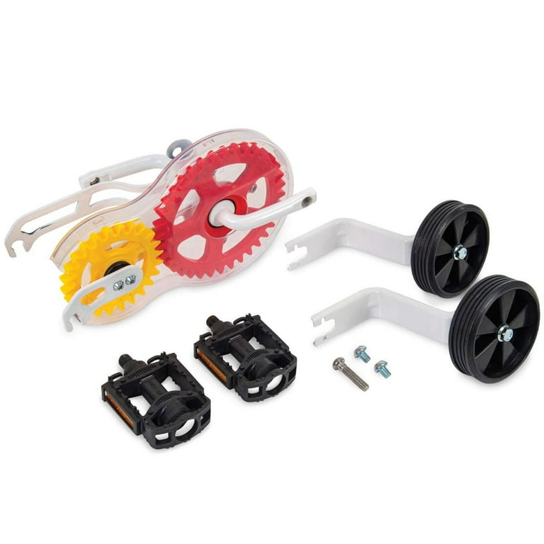 Huffy Grow 2 Go Kids First Bike Conversion Balance to Pedal Red Blue Yellow 22321 Walmart