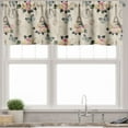 thumbnail image 3 of Ambesonne Colorful Valance & Curtain, French Eiffel Tower Image, 55"x45", Multicolor, 3 of 6