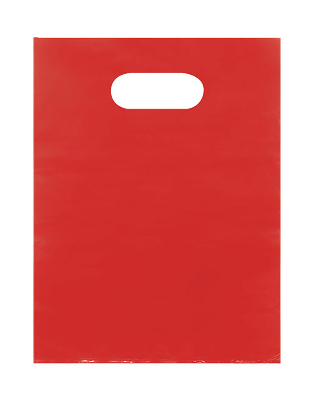 - Pack of 1,000 9x12 Lightweight Red Merchandise Bags