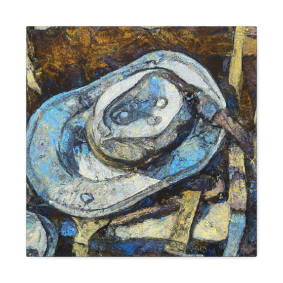 Saddle in Moonlight Glow - Canvas