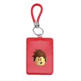 thumbnail image 1 of Funda con diseño de patrón de dibujos animados para hombre y mujer, tarjetero, llavero, cadena, bolso de moda, 1 of 4