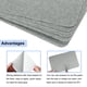 thumbnail image 3 of Uxcell 6Pcs Parches de Reparación de Tela para Sofá Parches de Tela de Lino 4.13" x 6.1" Gris Claro, 3 of 5