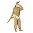 thumbnail image 2 of KelaJuan Halloween Animal Costume Kangaroo Mantis Elk Jumpsuit Long Sleeve Plush Pajamas Zip Up Romper Cosplay Outfit, 2 of 6