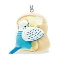 thumbnail image 4 of Japanese Genuine Gacha Scale Model Bread Bird Pendant Cockatiel White Java Sparrow Animal Action Figure Toys, 4 of 5