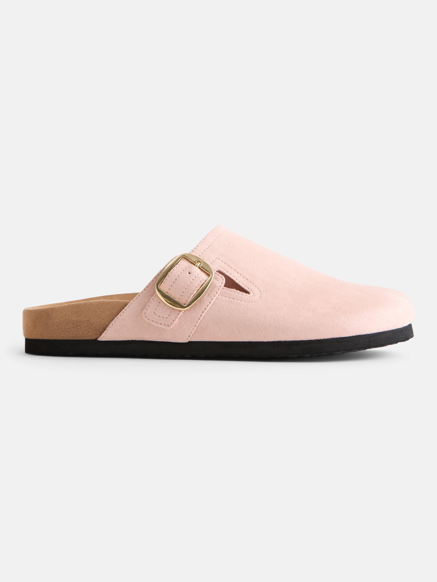 Time and Tru Women's Buckle Clogs