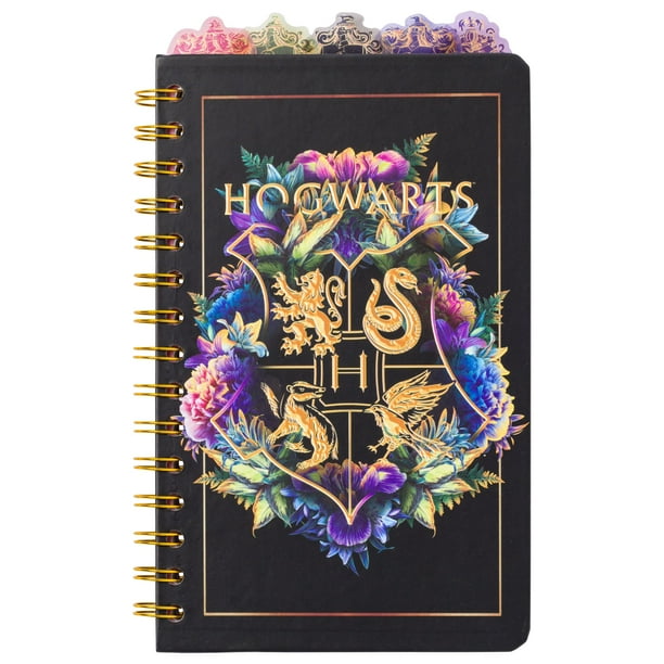 Libreta Silver Buffalo Harry Potter con escudo de Hogwarts