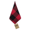 thumbnail image 2 of Buffalo Plaid Red and Black Cotton Cloth Napkin (Plaid Napkin 20"x20" Set of 4), 2 of 4