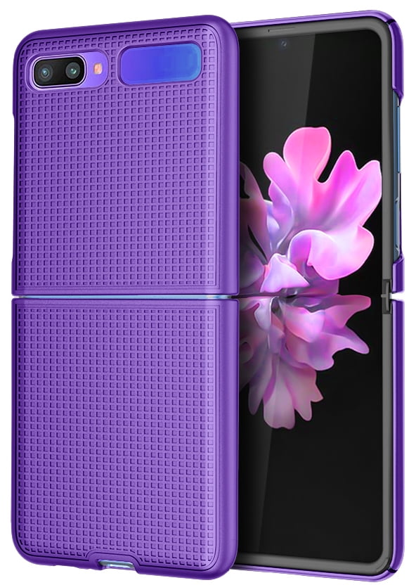 Case For Galaxy Z Flip Nakedcellphone Purple Protective Snap On Cover Grid Texture For Samsung Galaxy Z Flip 5g Phone Sm F700 Sm F707 Walmart Com Case For Galaxy Z Flip Nakedcellphone Purple Protective Snap On Cover Grid Texture For Samsung Galaxy Z Flip 5g Phone Sm F700 Sm F707 Walmart Com