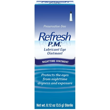 Refresh P.M. ® Lubricant Eye Ointment 0.12 oz. Box