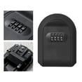 thumbnail image 6 of Box Wall Mounted Locking Digital Keys Storage Box Key Cabinet Organizer for Outside Emergency Entry Homes Property Management Hotels Black, 6 of 8